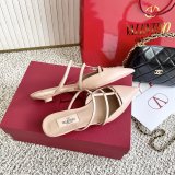 Valentino Runway Garavani Leather Mules