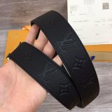 Dolabuy 2023 Louis Vuitton High Quality Replica Belts Black