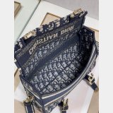 Diorcamp Small Blue Oblique Print Embroidery