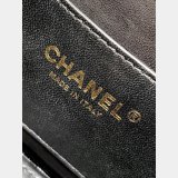 High Quality AS5618 Black Mini Flap 2024/25 Bag