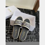 Luxury Dior Dway Platform Slide