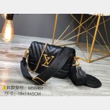 Louis Vuitton Replica M56461/M57864 New Wave Multi Pochette  Leather Crossbody