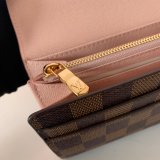AAA+ LV N60114/N63209 Sarah Wallet Damier Ebene
