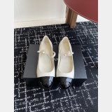 CC Pearl Mary Jane Patent Calfskin Shoes