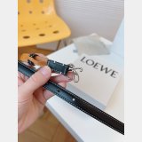 Replica Handbag Store Loewe Women Belt 1:1 Mirror Smooth 1.5cm Width