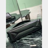 Prada Aime Large Wrinkled paint Leather Shoulder Bag 1BC228