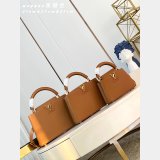 Louis Vuitton Luxury The Capucines M48865 Caramel Bag