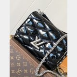 7 Star Luxury Patent Lambskin GO-14 Louis Vuitton Replica Twist Bag