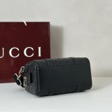 Gucci Fashion 855789 Men Travel GG Emblem Small Duffle Bag
