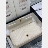 Gucci Replica Handbag Store GG Marmont Mini chain shoulder 476433 bag