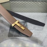TOM FORD Reversible T Men Belt 38mm