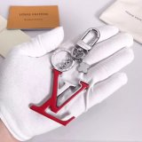 Louis Vuitton Capucines Bag Charm and Key Holder M63079 Pink/Red/Black