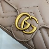 Gucci Replica Handbag Store GG Marmont Mini chain shoulder 476433 bag