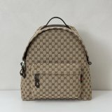 Gucci Medium GG Backpack With Web Men 824624 Replica Bag