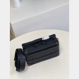 Louis Vuitton Luxury M59163 Black Handle Soft Trunk Taurillon Monogram Men Bags