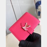 LV M82144/M82198/M82461/M81561 Vertical Compact Wallet Capucines