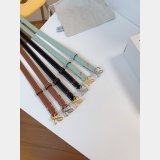 Replica Handbag Store Loewe Women Belt 1:1 Mirror Smooth 1.5cm Width