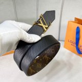 Louis Vuitton Signature Extra Long 35mm Belt Monogram Eclipse Canvas