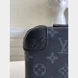 2022 Shop Louis Vuitton Replica Horizon Clutch Monogram Eclipse M45579 Bags