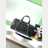 Top Quality AS5579 1:1 Mirror Large Bowling Black Bag