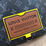 Shop Louis Vuitton M45220 Discovery Bumbag Monogram Eclipse Canvas