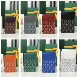 Duplicate Goyardine Bourbon Wallet Cardholder 020244