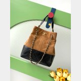 Duplicate AS5636 Suede Metiers Dart Small Shopping Bag