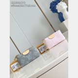Key Pouch Monogram Denim 1:1 Mirror Women M13208 Louis Vuitton