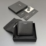 SAINT LAURENT East/West wallet in grain leather