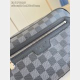 Louis Vuitton Pochette Kasai Damier Graphite Canvas Mini N47626 Bag
