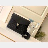 Louis Vuitton Outdoor Flap Messenger K45 M30413 Black Bags