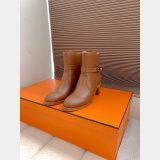 TOP Hermes Saint Germain ankle Leather boot
