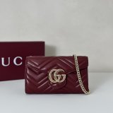 Gucci GG Marmont Wallet On Chain High Quality 837745 Bag