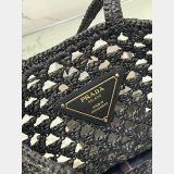 Replica Handbag Store Prada straw shopping bag 1BG493