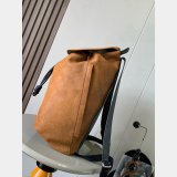 Flamenco Backpack in Shiny Supple Calfskin