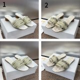 Luxury Dior Dway Slide Women Shoes