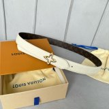 Cheap LV Flowergram 30mm Reversible Belt