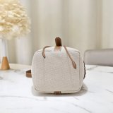 7 Star MiuMIU New Canvas Bucket 5BE089 Bag