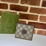 Gucci AAA+ Replica GG Supreme 671652 Replica Handbag Store Wallet with Interlocking G