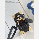 Louis Vuitton Side Trunk MM H27 M26304 Black Bag