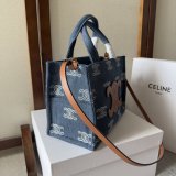 Replica Handbag Store Celine CABAS SMALL Canvas Tote Bag