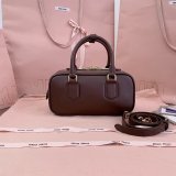 Replica Handbag Store Miu Miu Arcadie Leather Bag 5BB142