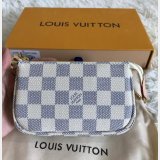 Louis Vuitton Monogram MINI POCHETTE N58010 Doamier Azur Canvas
