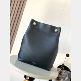 Top Pebble Hobo Bag In Supple Grain Calfskin