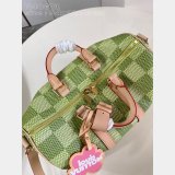 Travel Men Louis Vuitton N40671 Keepall Bandoulière 35 Damier Fake Bag