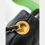 7 Star Mini Bow Velvet-effect Nylon Shopping AS5849 Bag