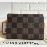 Replica LV N64423 Damier Canvas & Leather Rosalie Coin Purse
