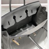 Hermes Birkin 35cm Togo leather Handbags Cumulonimbus Gray
