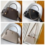 TOP LV CAPUCINES SOUPLE Medium Handbag M12929