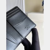 Louis Vuitton Pocket Organizer H26 M69979 Black Small Leather